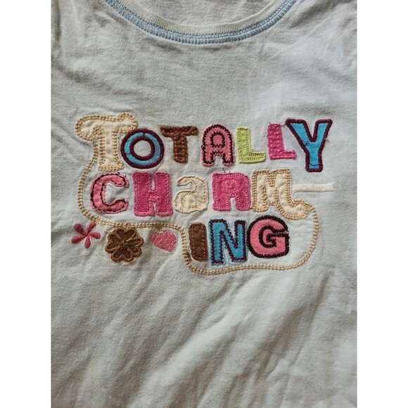 Maui Princess Size 6 Kids Juniors Girls Totally Charming 2000s Pastel Blue Shirt - Picture 3 of 7